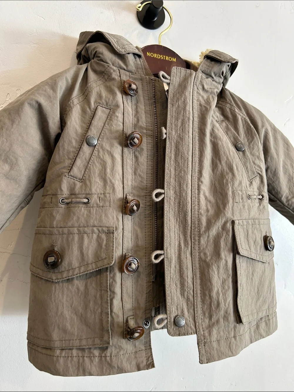 Burberry baby hooded